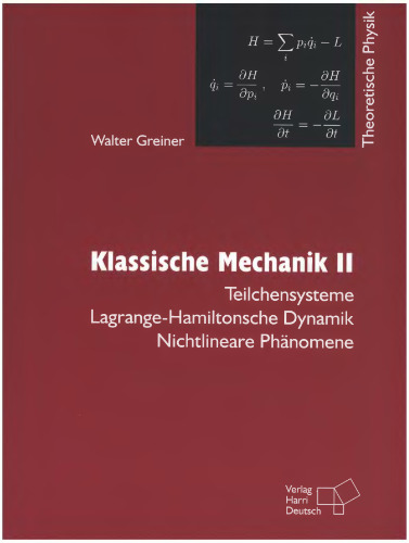 Theoretische Physik 2. Mechanik Teil 2. Ein Lehr- und Übungsbuch.