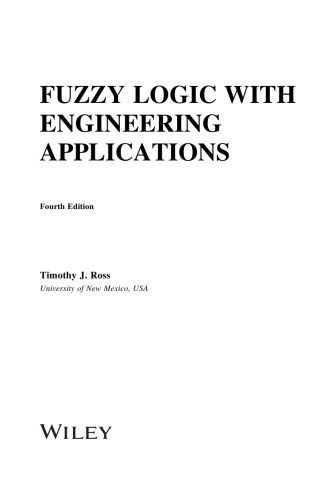 Fuzzy Logic with Engineering Applications