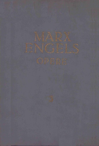 Karl Marx, Friedrich Engels. Opere