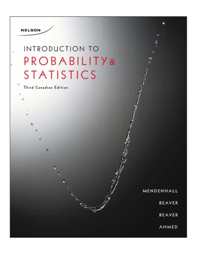 Introduction to Probability and Statistics, 3rd Edition