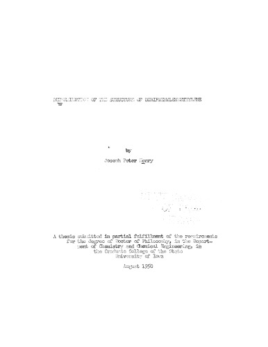 Determination of the Structure of Dibiphenyleneethylene