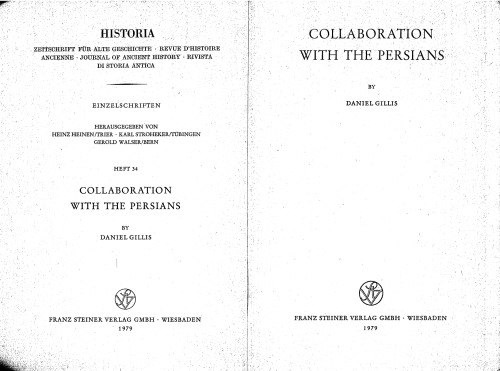 Collaboration with the Persians