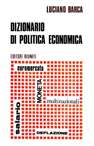 Dizionario di politica economica