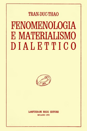 Fenomenologia e materialismo dialettico