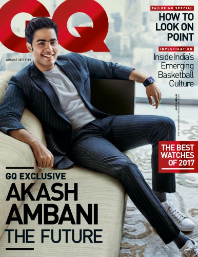 GQ India [August 2017] - feat. Akash Ambani