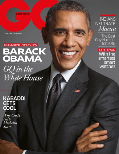 GQ India [February 2016] - feat. Barack Obama