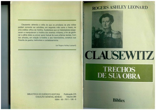 Clausewitz, trechos de sua obra