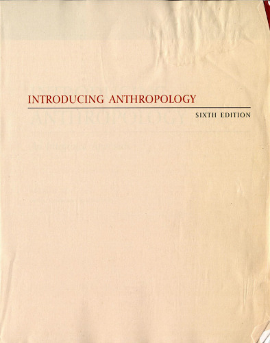 Introducing anthropology : an integrated approach