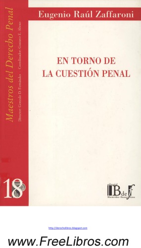 En Torno de la Cuestión Penal