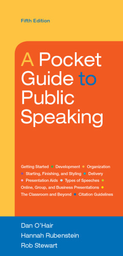 A Pocket Guide to Public Speaking (5th Edition)