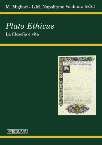 Plato Ethicus. La filosofia è vita