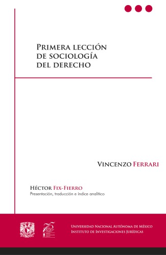 Primera Lección de Sociología del Derecho