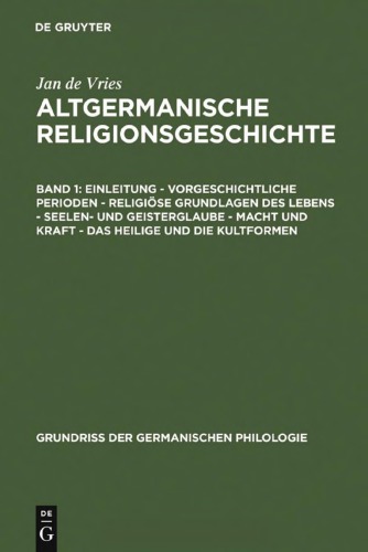 Altgermanische Religionsgeschichte