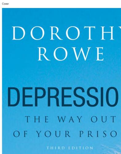 Depression: The Way Out of Your Prison