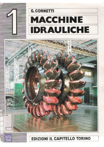 Macchine idrauliche. 1, Macchine idrauliche