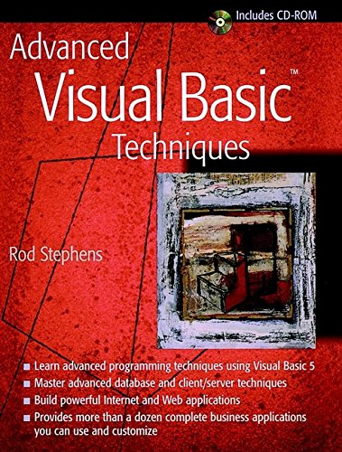 Advanced Visual Basic techniques