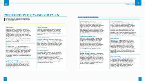 JavaServer pages : your visual blueprint for designing dynamic content with JSP