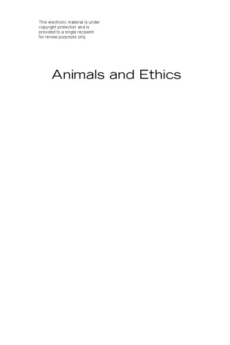Animals and Ethics: An Overview of the Philosophical Debate