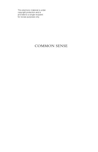 Common Sense
