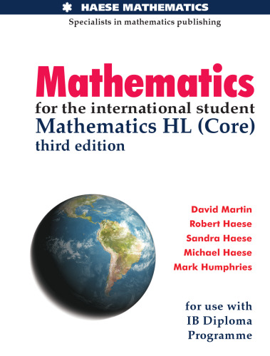 MATHEMATICS F/INTL.STUDENT:HL-W/CD