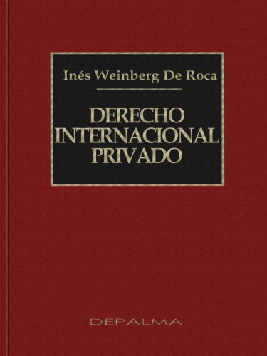 Derecho internaciónal privado
