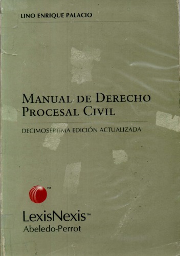 Manual de Derecho Procesal Civil