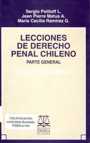 Lecciones de Derecho Penal Chileno: Parte General