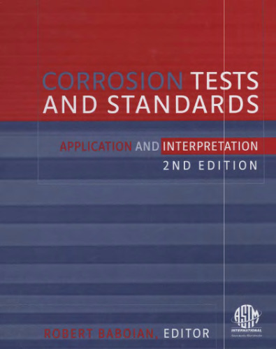 Corrosion Tests And Standards: Application And Interpretation