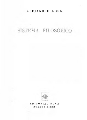 Sistema filosófico.