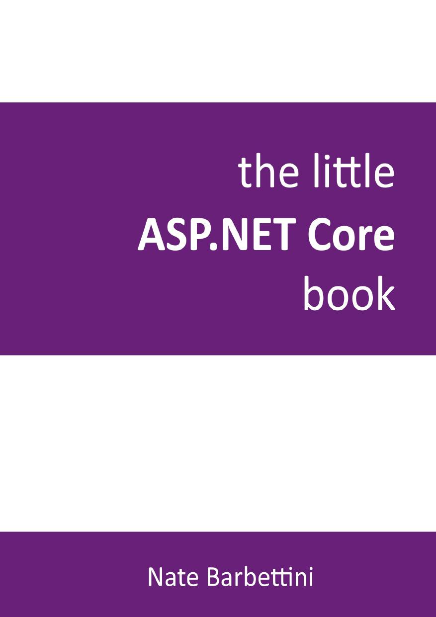 The Little ASP.NET Core Book