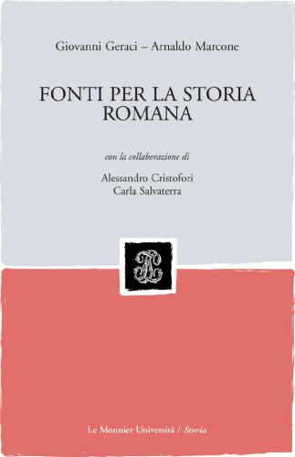 Fonti per la storia romana