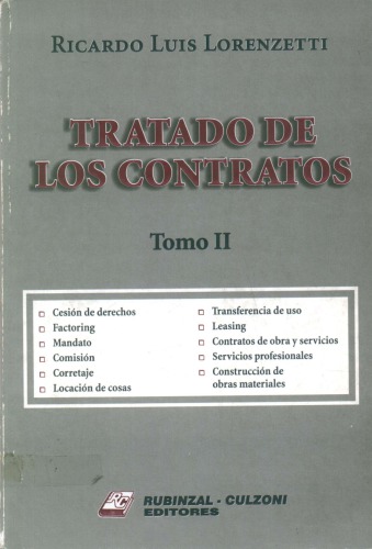 Tratado de los Contratos. Tomo II