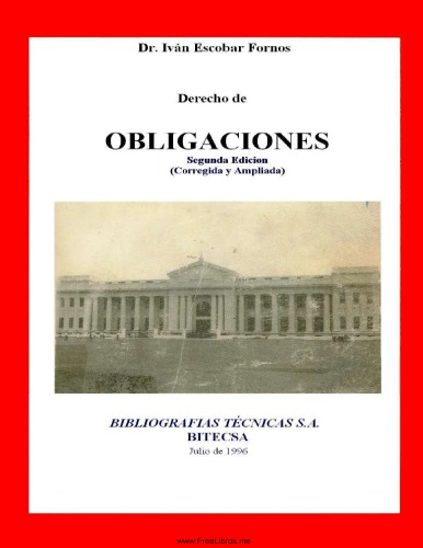 Derecho de Obligaciones