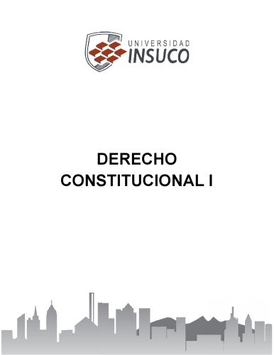 Derecho Cinstitucional I