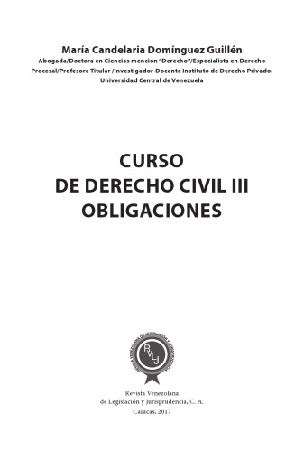 Curso de Derecho Civil III - Obligaciones