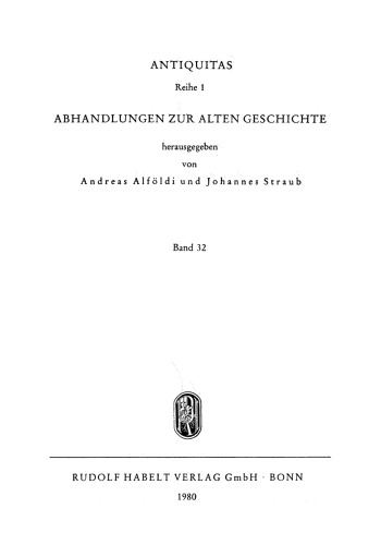 Untersuchungen zu den direkten Staatsabgaben der römischen Kaiserzeit, 27 v. Chr. - 284 n. Chr.