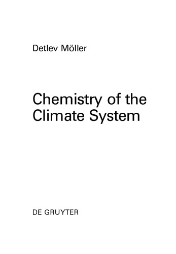 Chemistry of the Climate System