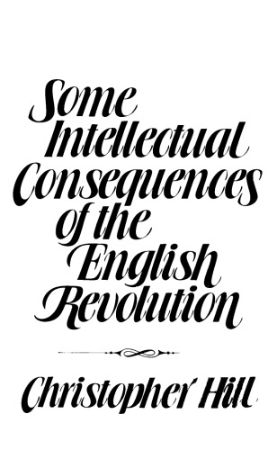 Some intellectual consequences of the English revolution