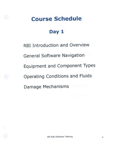 API RBI SOFTWARE (Risk-Based Inspection)