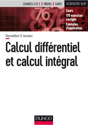 Calcul differentiel et calcul integral