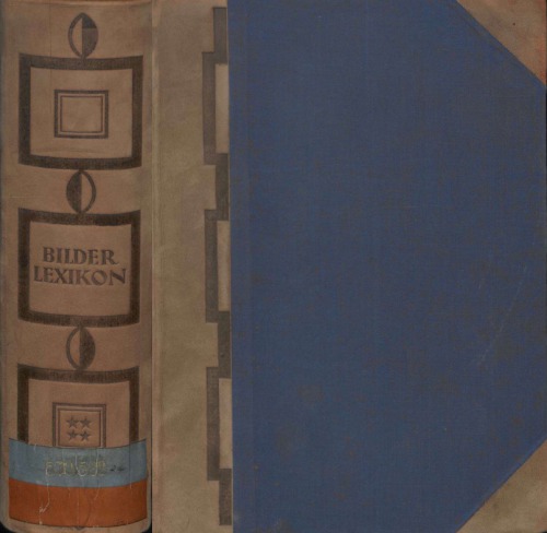 Bilder-Lexikon : 4 : Ergänzungsband zum Bilder-Lexikon