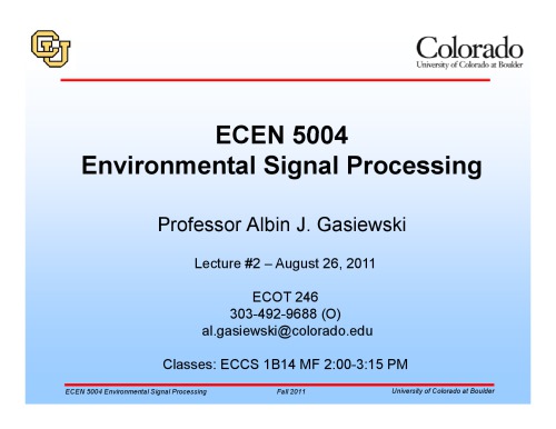 A J Gasiewski statistical signal processing notes2