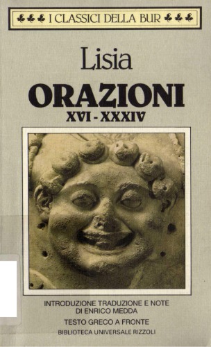 Orazioni (XVI-XXXIV)