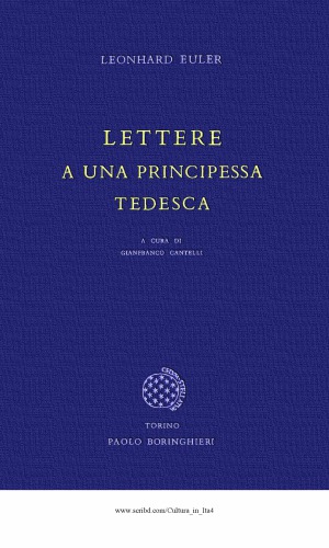 Lettere a una principessa tedesca