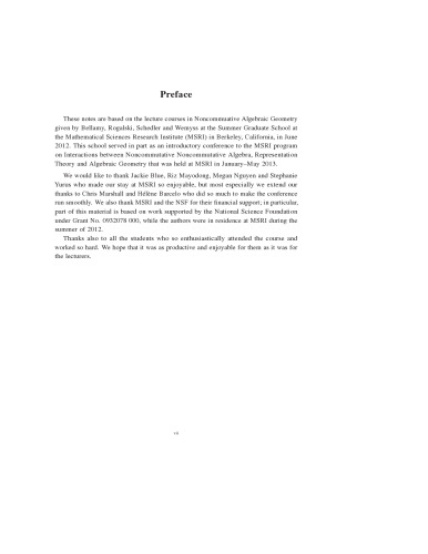 Noncommutative Algebraic Geometry