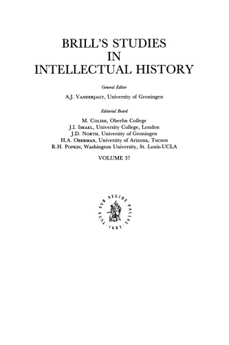 Scepticism and irreligion in the seventeenth and eighteenth centuries