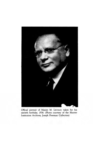 Between the Revolution and the West: A Political Biography of Maxim M. Litvinov
