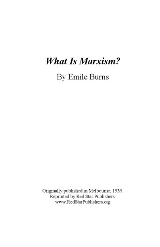 What is Marxism
