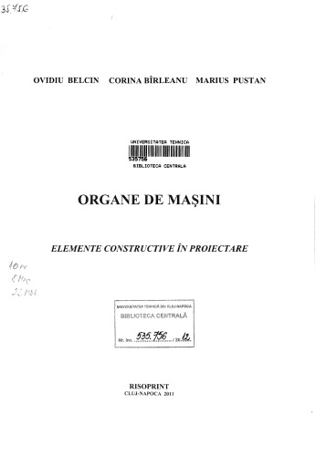 Organe de mașini