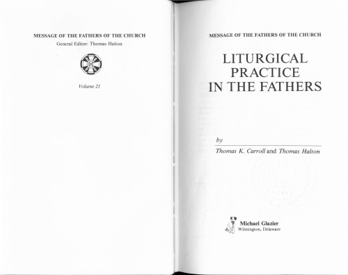 Liturgical Practice in the Fathers